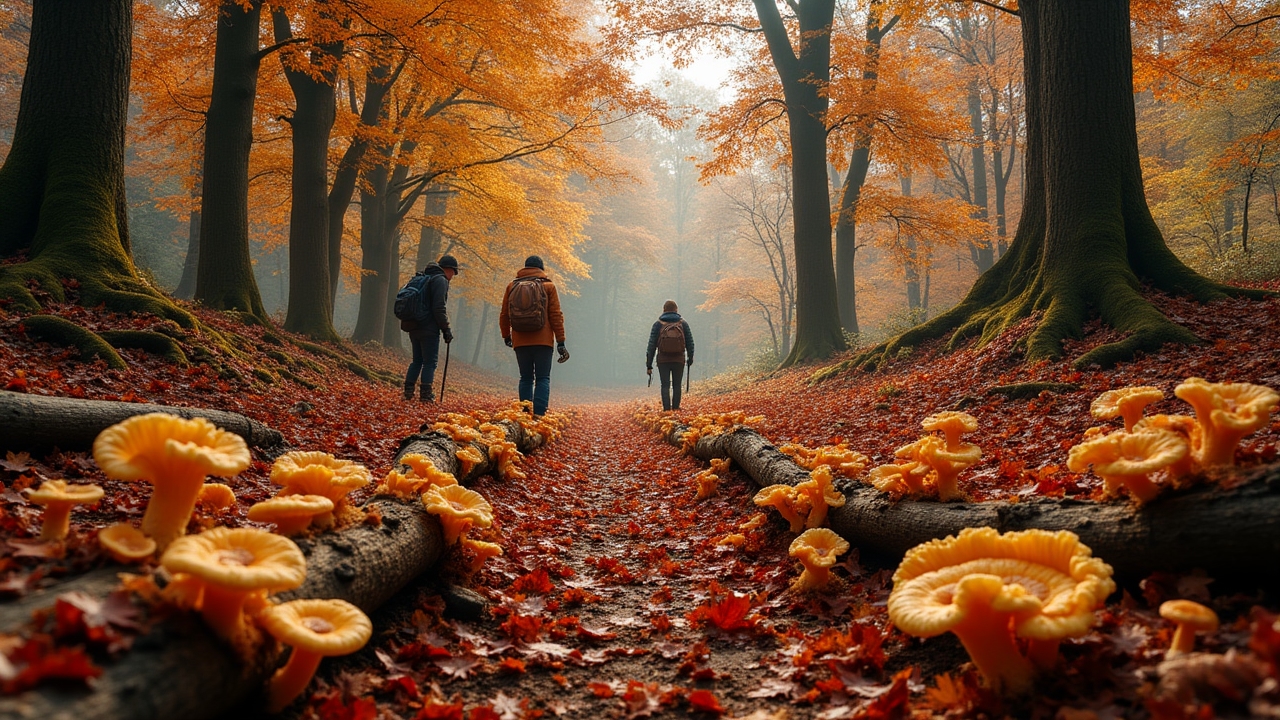 Cueillette d'automne en France